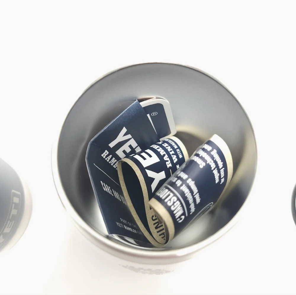 Yeti Rambler 20 oz And 10 oz Magslider kenworth Trucks Blue White NEW - Picture 6 of 6